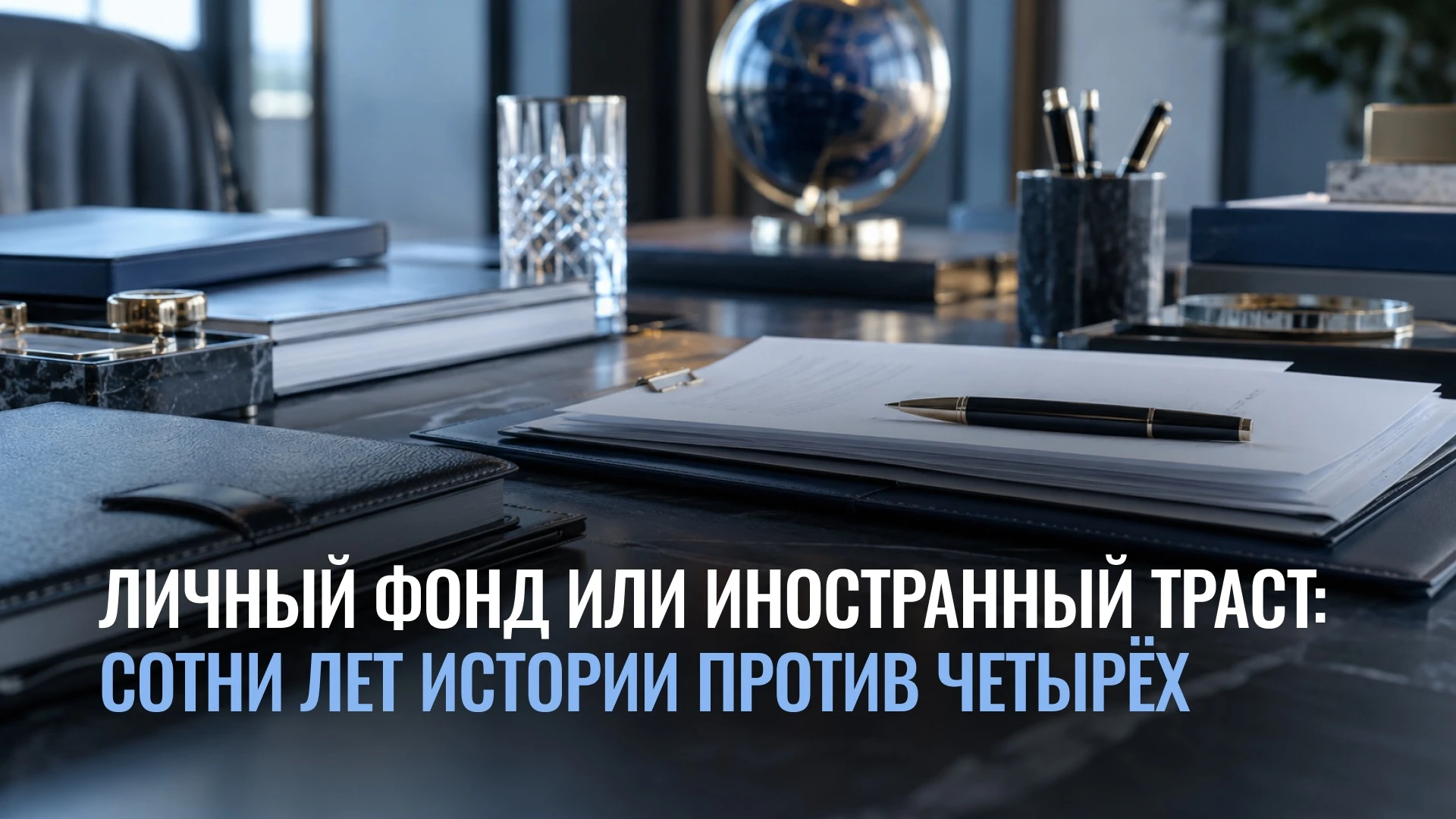 Один коллега задал мне вопрос в лоб: «Почему не траст? У них сотни лет практики, а у фондов четыре года». Ответ - изображение