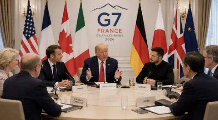 (17.06.2026) Саммит G7 во французском Эвиан-ле-Бене проходил в уникальной атмосфере. Впервые за долгое время у - изображение