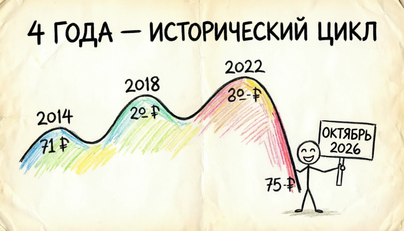 👋 Друзья, привет! Многие инвесторы, напуганные падением биткоина с исторических максимумов около 75 000, - изображение