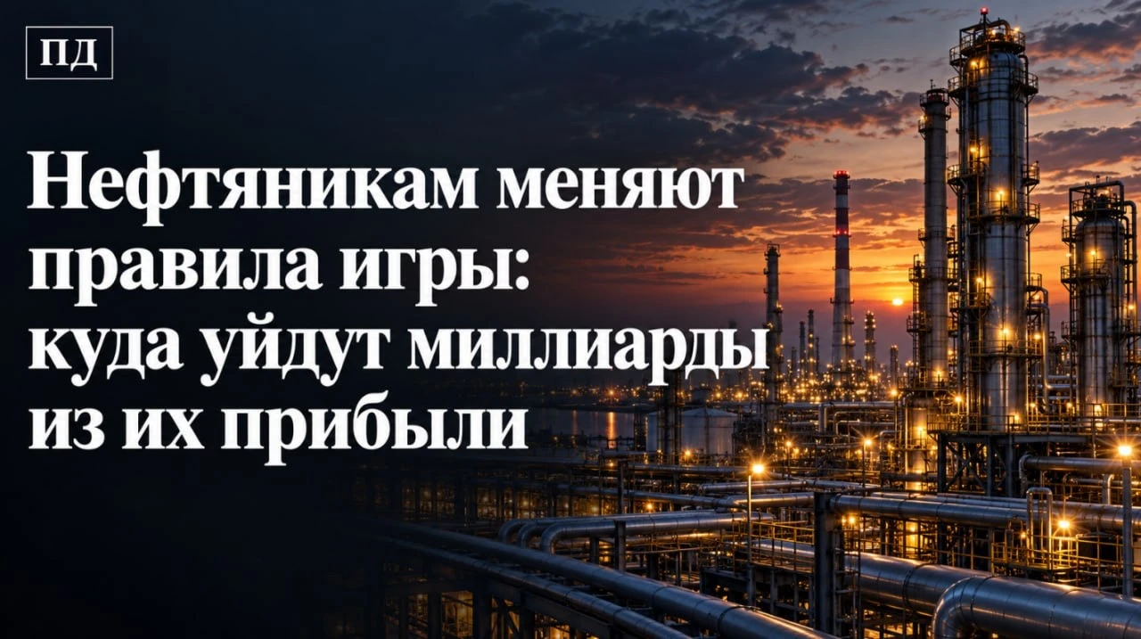 Минфин продолжает искать деньги. Теперь за счёт нефтяников: правительство предлагает с 2027 года изменить - изображение