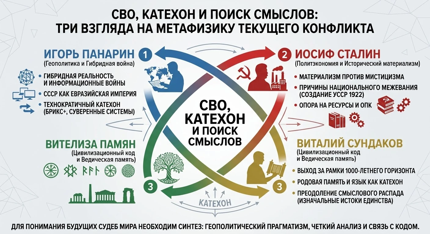 Дискуссия о духовно-этическом и историософском подтексте современных событий нередко уходит в две крайности — - изображение