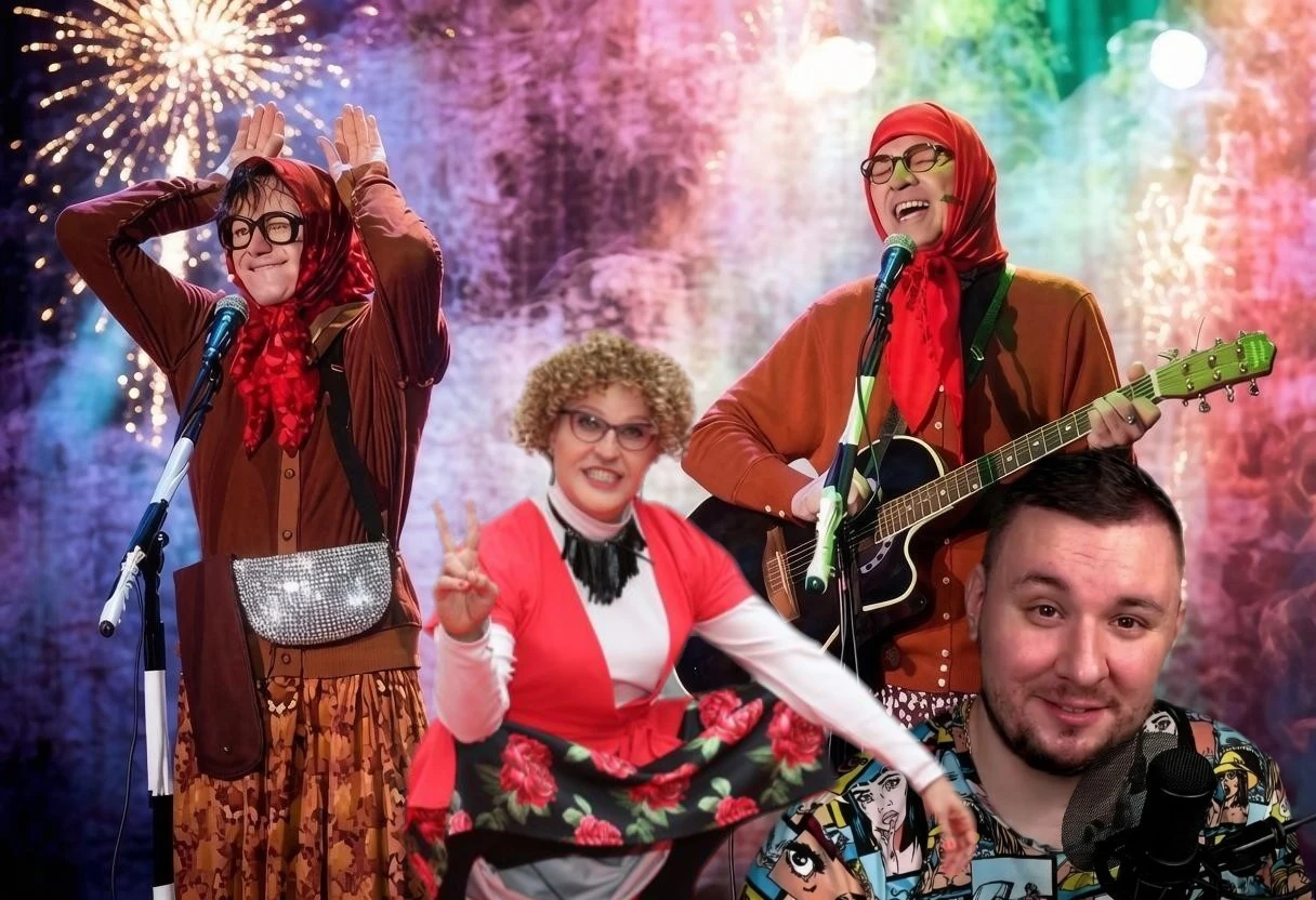 ШОКОЛАДНЫЙ РЭП ОТ НОВЫХ РУССКИХ БАБОК!🎙️🎤🌟───🔥───🌟 Шок-контент в Замке! Новые Русские Бабки объявляют эпоху - изображение