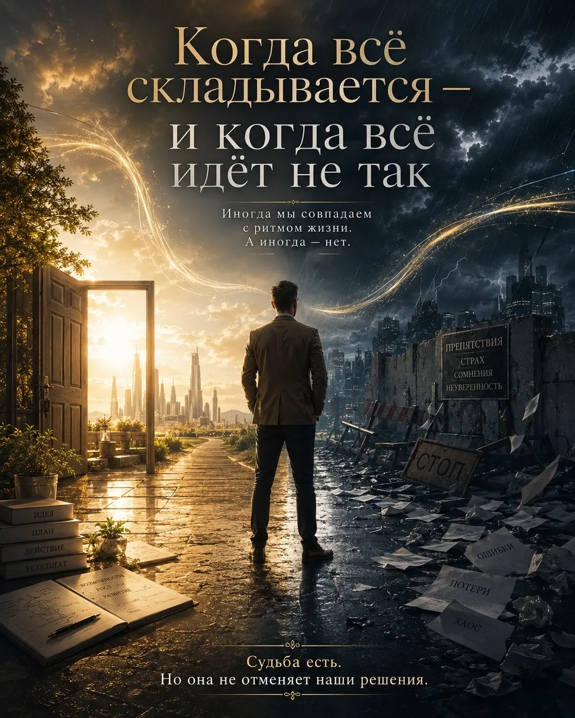 Когда всё складывается — и когда всё идёт не так. В жизни бывает по-разному. Иногда всё складывается чудесным - изображение