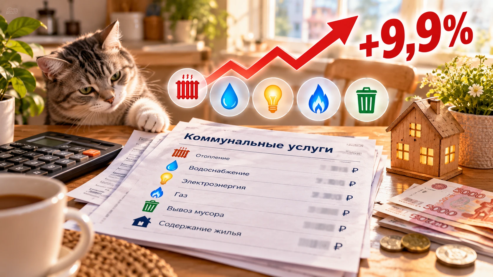 С 1 октября тарифы ЖКХ в России проиндексировали в среднем на 9,9%. Но цифры по регионам сильно отличаются: - изображение