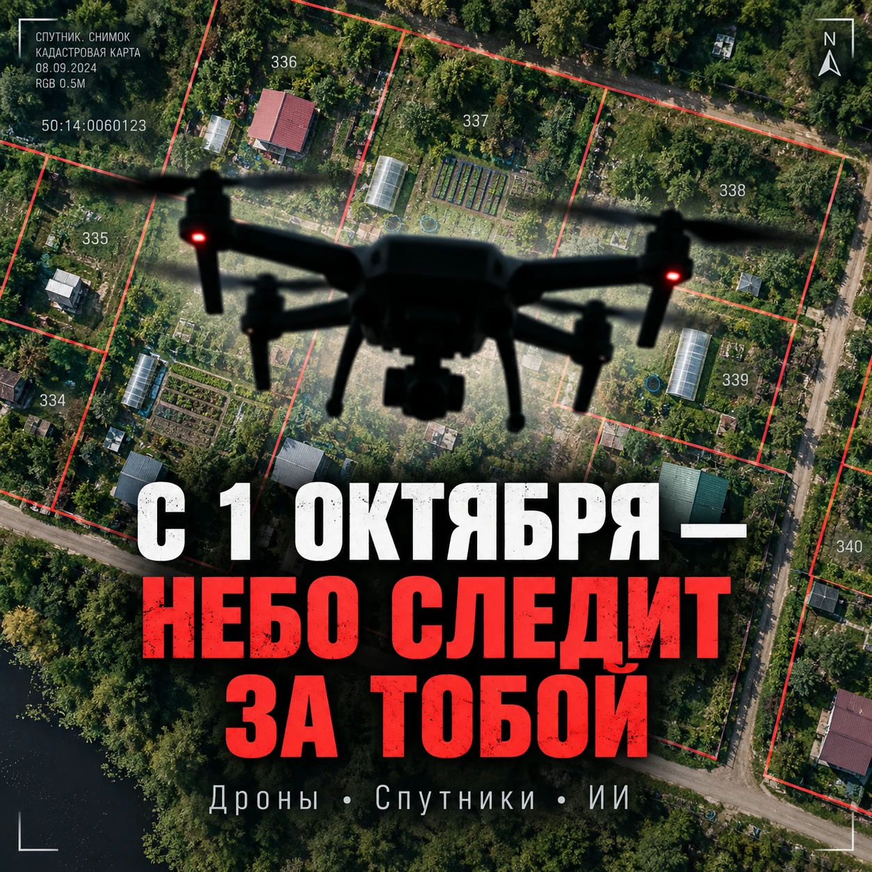 #Дача #ЗемельныйКонтроль #Дроны #Росреестр #ИЖС #НовостиДляДачников #базарГосударство переходит на дистанционный - изображение