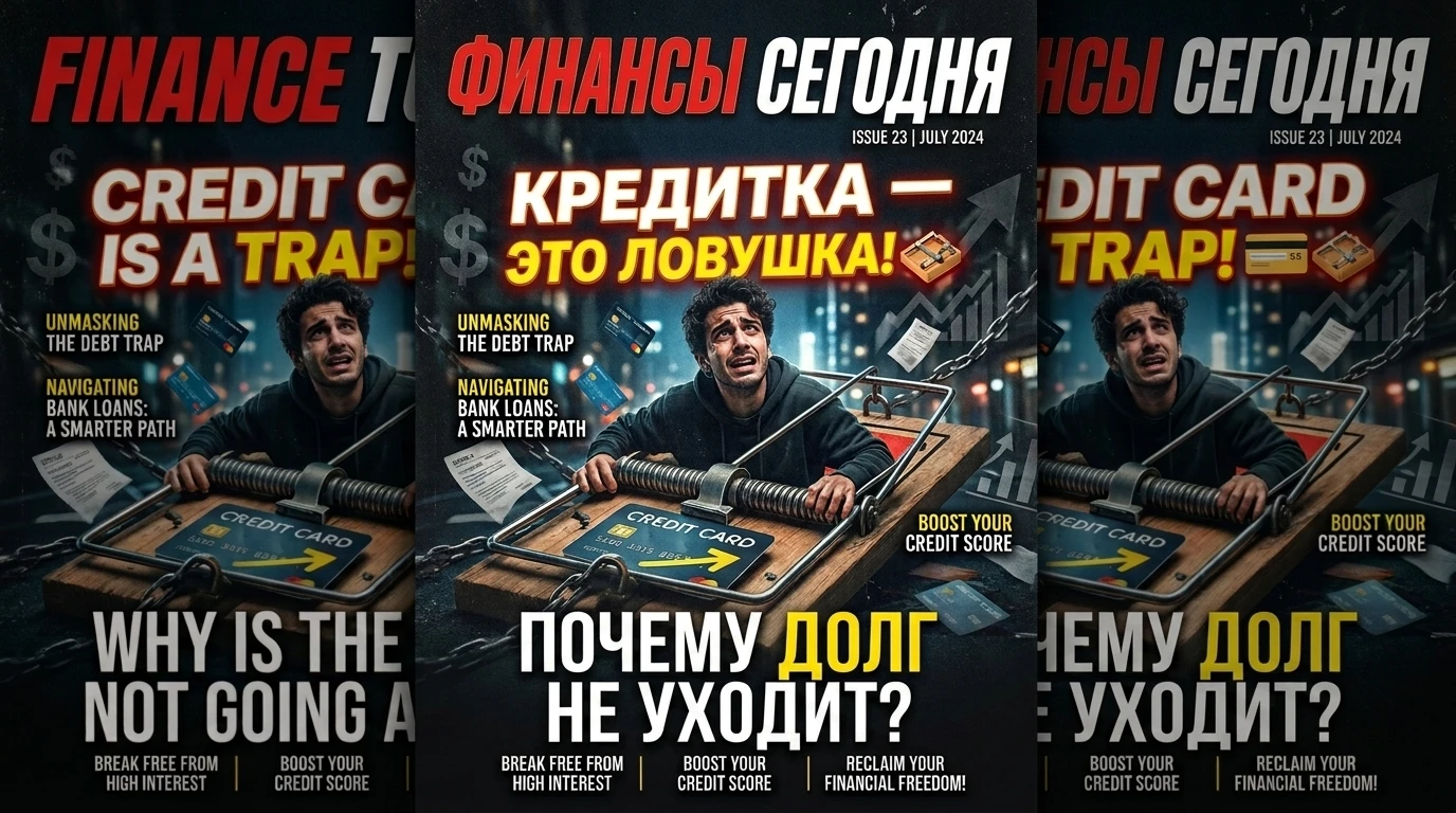 Вы когда-нибудь задумывались, почему банк так заботливо предлагает вам платить всего по 3-5% от суммы долга в - изображение