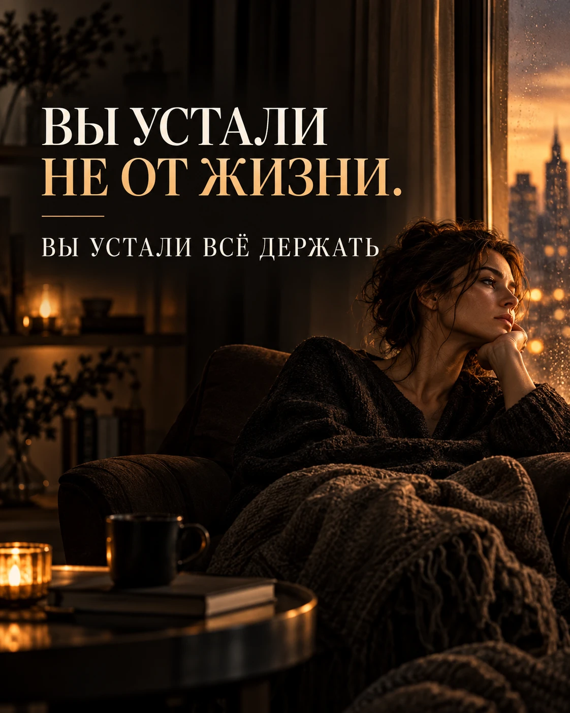 КОГДА ВЫ УСТАЛИ НЕ ОТ ЖИЗНИ, А ОТ ТОГО, КАК ВЫ ЕЁ ТАЩИТЕ Иногда человек говорит: «Я просто устал». Но если - изображение