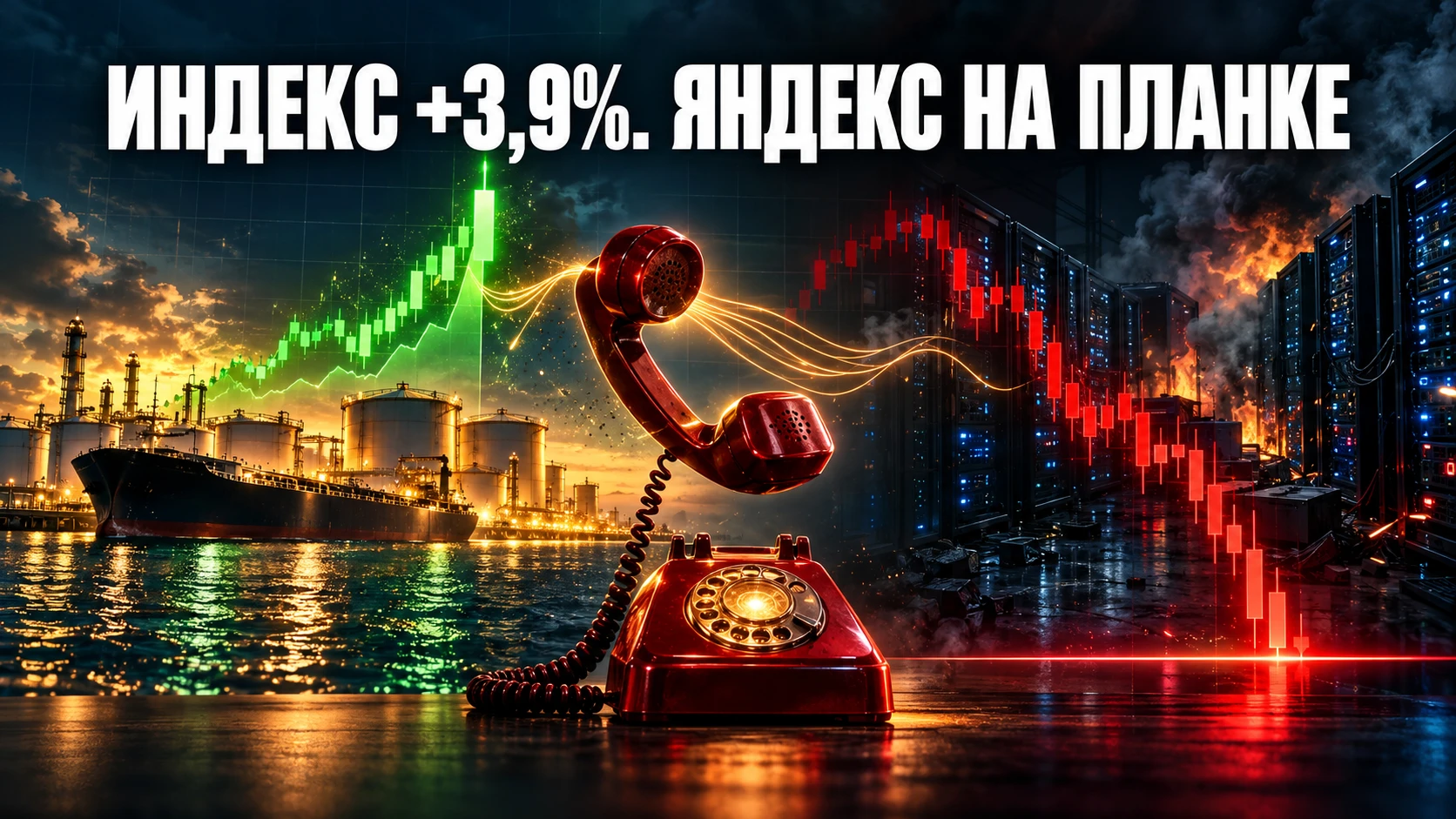 В пятницу рынок отметил звонок Путина и Трампа ростом почти на 4%, но в выходные снова прилетело по НПЗ и - изображение