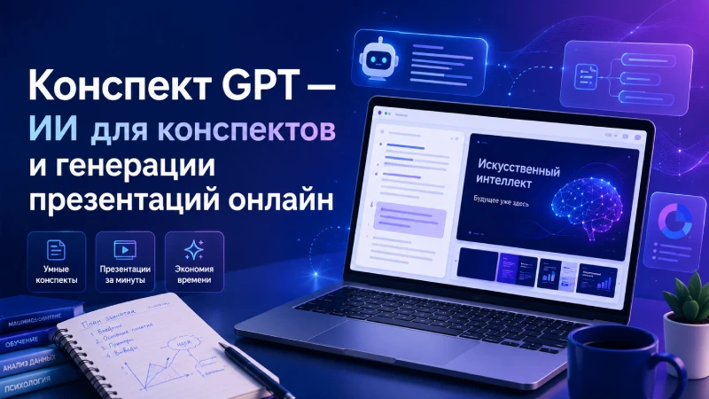 Учёба часто забирает время не из-за сложности самой темы, а из-за объёма рутинной работы. Нужно прочитать - изображение