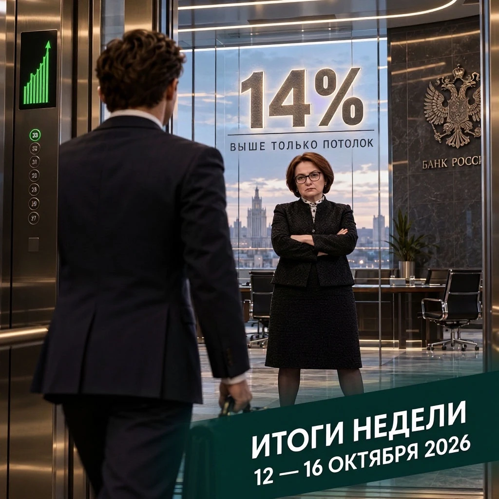 Итоги недели 12–16 октября: разрядка приехала на дизеле, а потолок — из ЦБ Российский рынок закрыл пятницу на - изображение