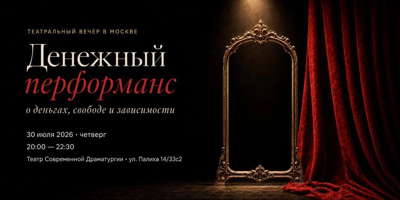 У нас в НЦФГ планируется новый формат — театральный перфоманс 😊 18+ 💰Не лекция и не тренинг, а театральный - изображение