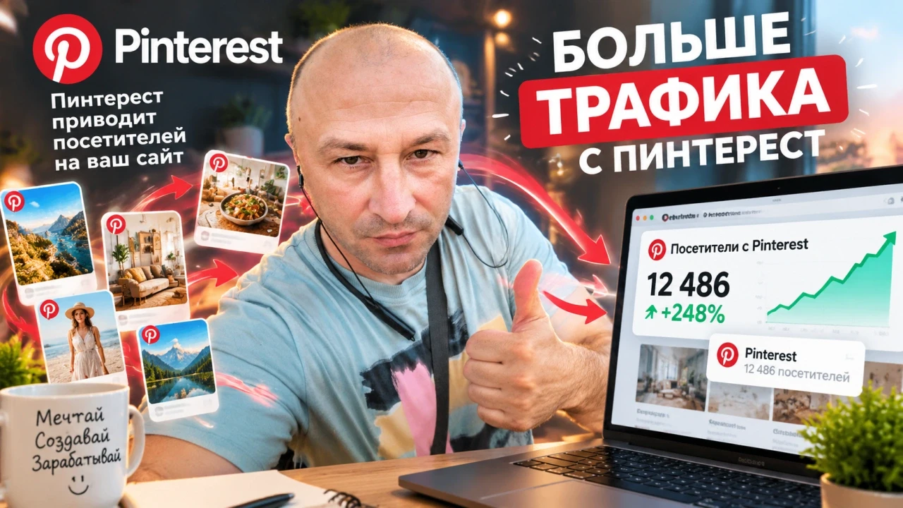 Многие до сих пор считают Pinterest просто социальной сетью с красивыми картинками, рецептами и котами. Но на - изображение
