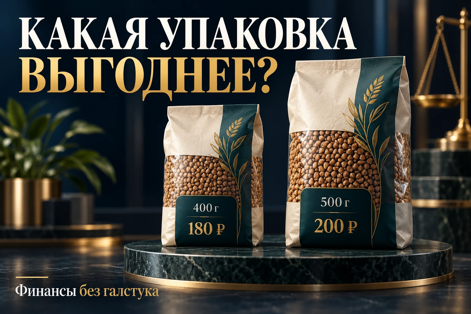 На ценнике меньше — в корзине выгоднее? Не всегда. Сравним два условных предложения одинакового по качеству - изображение