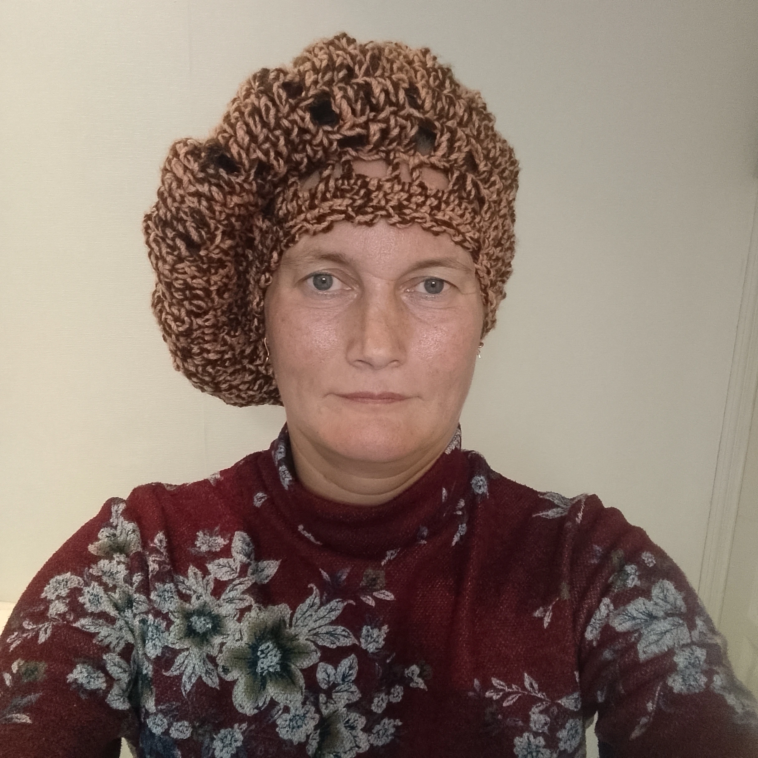 Немного о вязание, о котором я упомянула в предыдущем посте. Вот что у меня получилось. - изображение