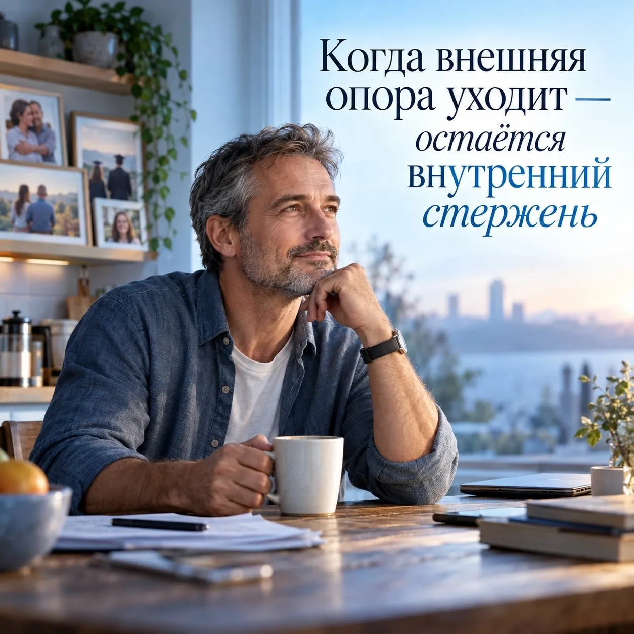 Есть древняя истина, которую мы обычно понимаем только через боль: если твоя сила вовне — её отнимут. Не потому - изображение