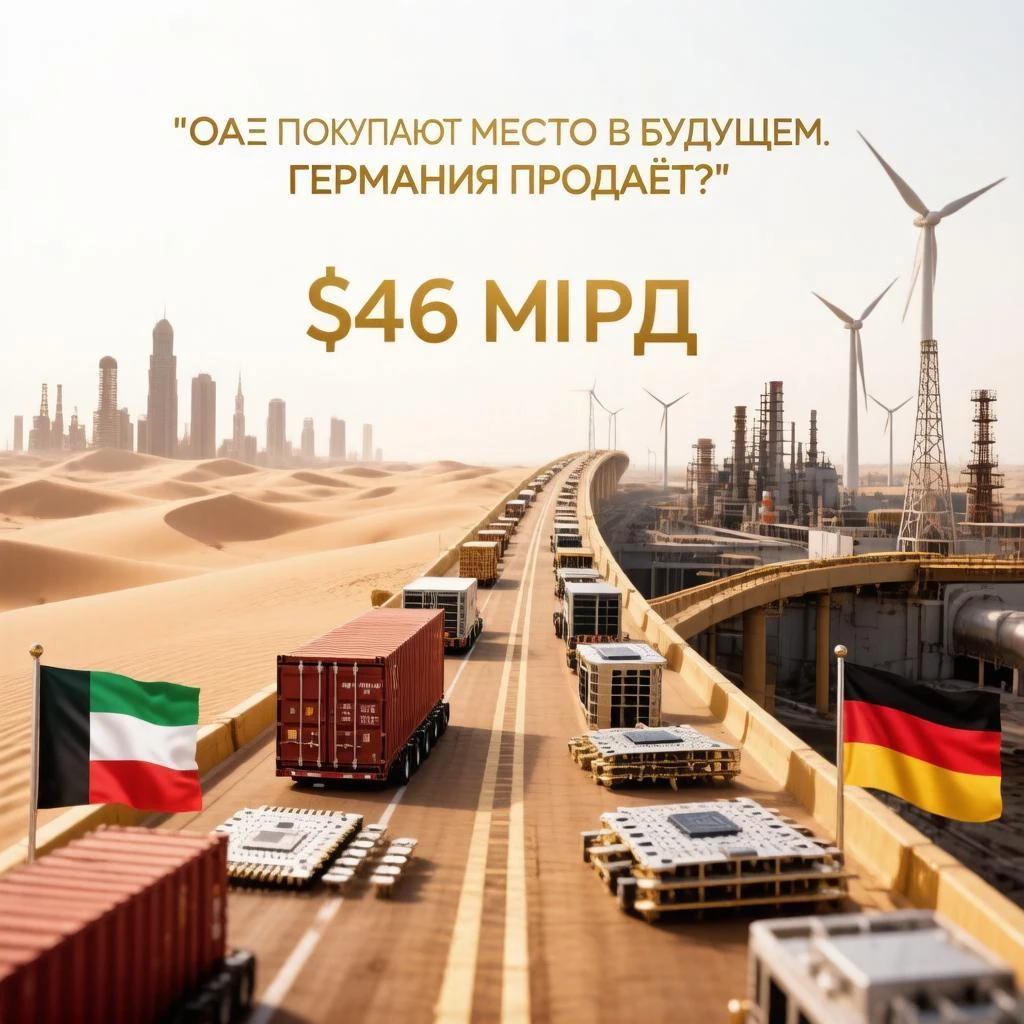 #ОАЭ #Германия #инвестиции #геополитика #ИИ #энергетика #оборона #центрыданных #глобальнаяэкономика #БазарОАЭ - изображение