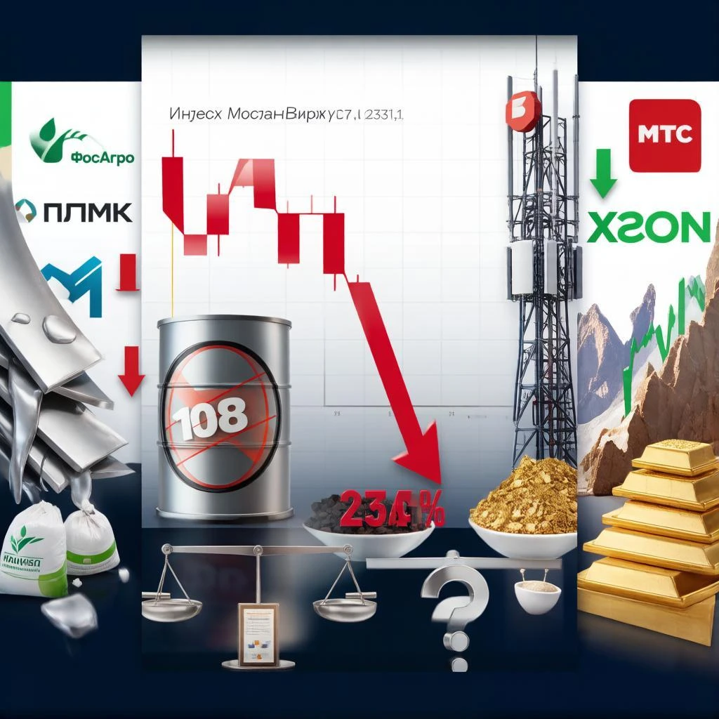 #Базарразбор 15 сентября 2026 года Индекс МосБиржи закрылся на 2337,1 пункта (-1%), а индекс РТС просел до - изображение
