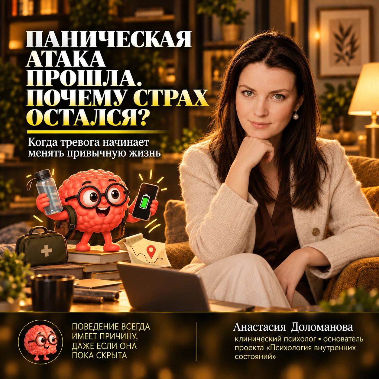 После сильной панической атаки человек иногда начинает покупать себе ощущение безопасности. Не буквально. Но - изображение