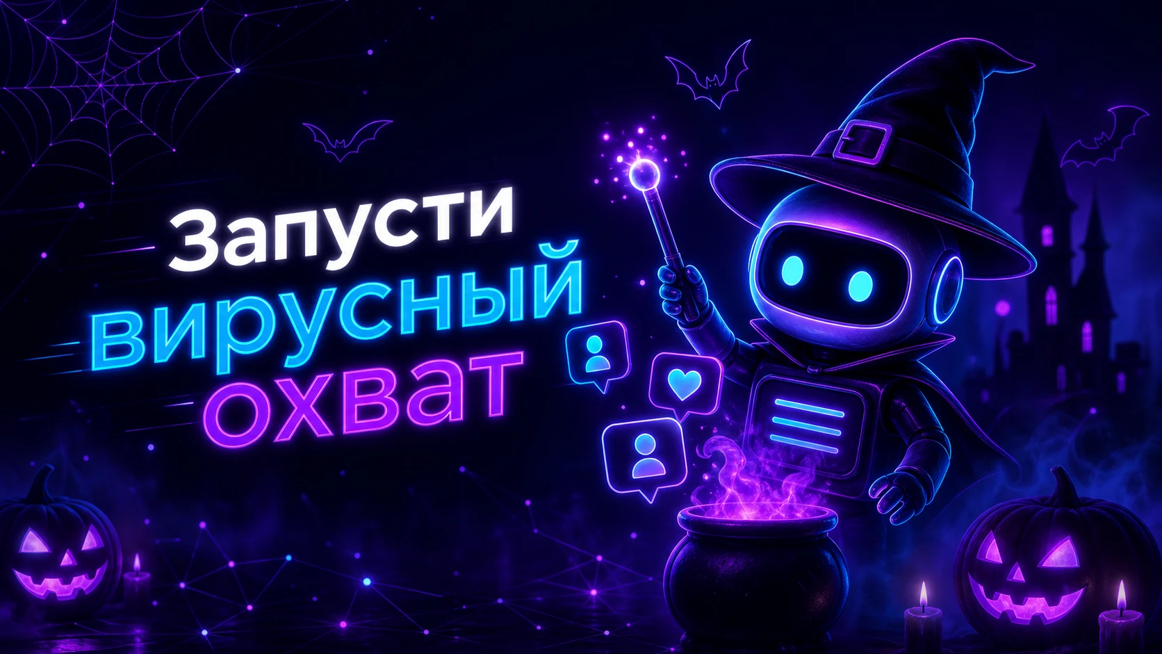 Как запустить виральный охват для коучей, психологов и авторов программ Приближается Хэллоуин — инфоповод, когда - изображение