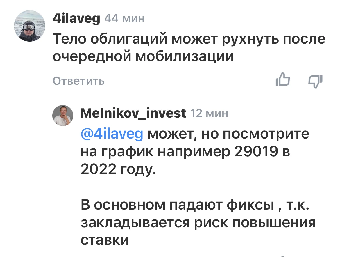 Вчера я опубликовал пост, где писал свои текущие действия для обеспечения финансовой безопасности своей семьи на - изображение