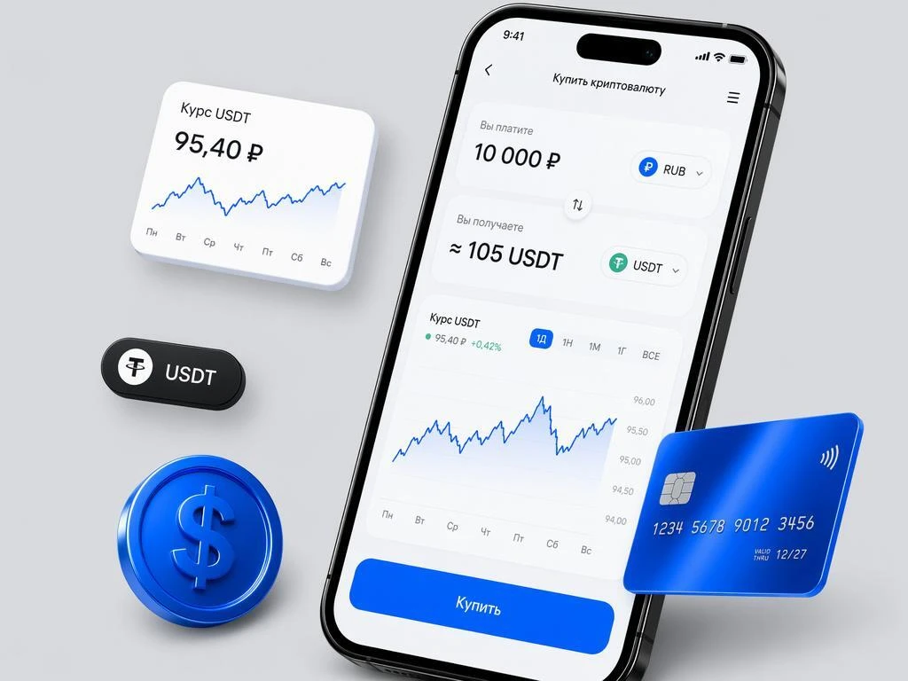 Ты только зашёл в крипту и сразу слышишь: «Бери USDT». Но как его вообще купить за рубли, чтобы не потерять - изображение