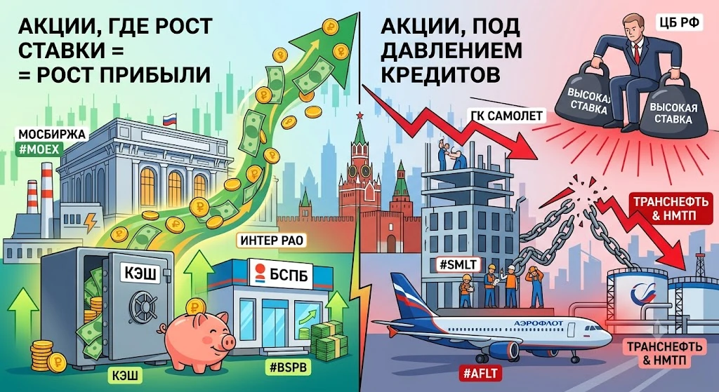 Высокая ставка не сжигает деньги в печи — она просто перенаправляет финансовые потоки. Когда кредиты дешевые, - изображение