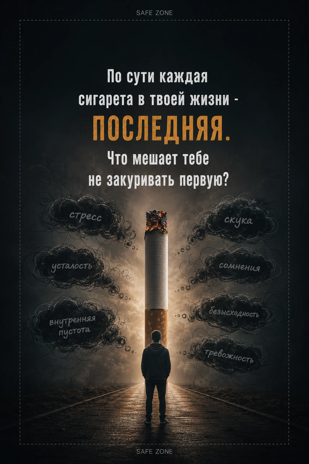 Обычно - самая незначительная, которая глубоко встроена в жизнь, поведение и образ человека. Твой новый образ - изображение