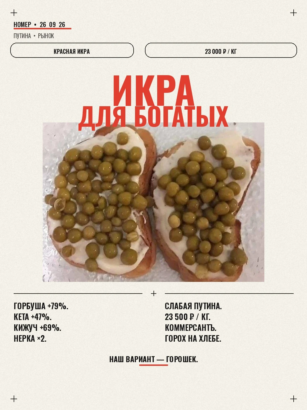 Красная икра подорожала до 23 тысяч рублей за килограмм. С начала года икра горбуши прибавила 79%, кеты — 47%, - изображение