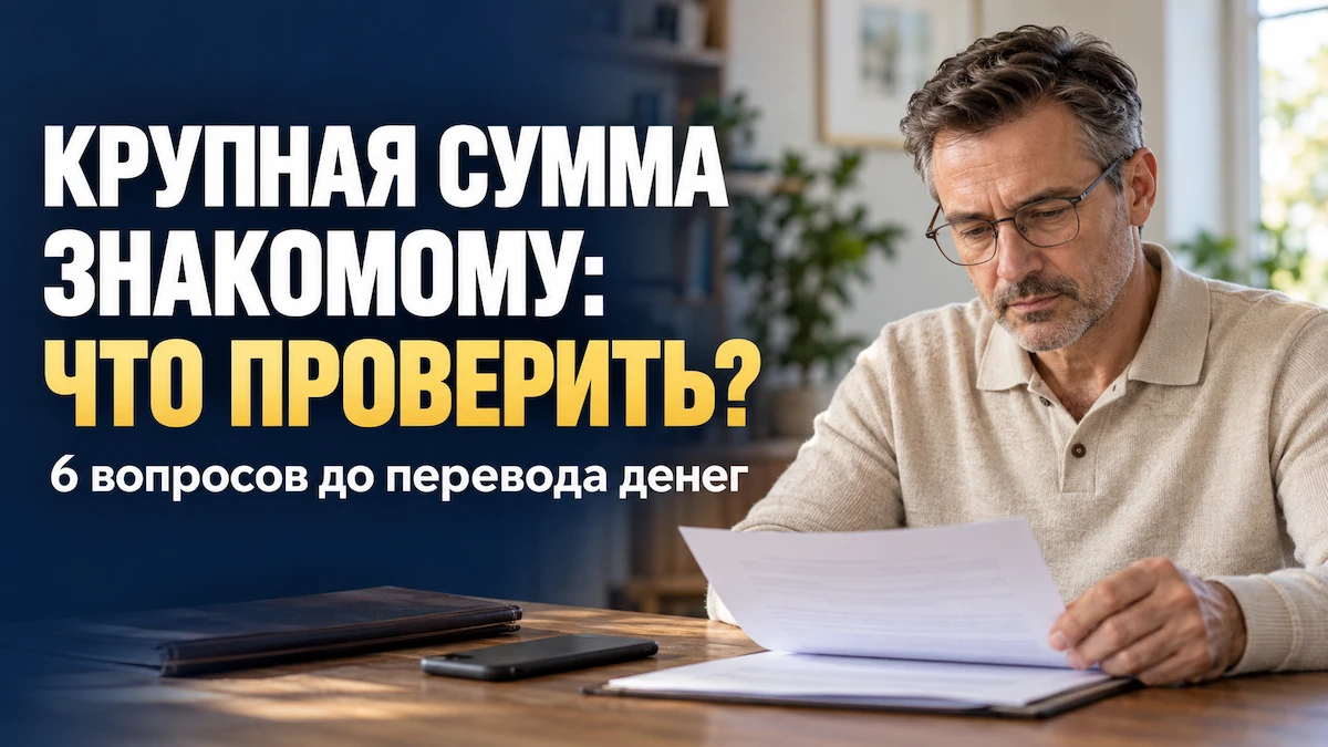 Вы знаете, где он работает, знакомы с его семьёй, не раз выручали друг друга. Поэтому просьба одолжить крупную - изображение