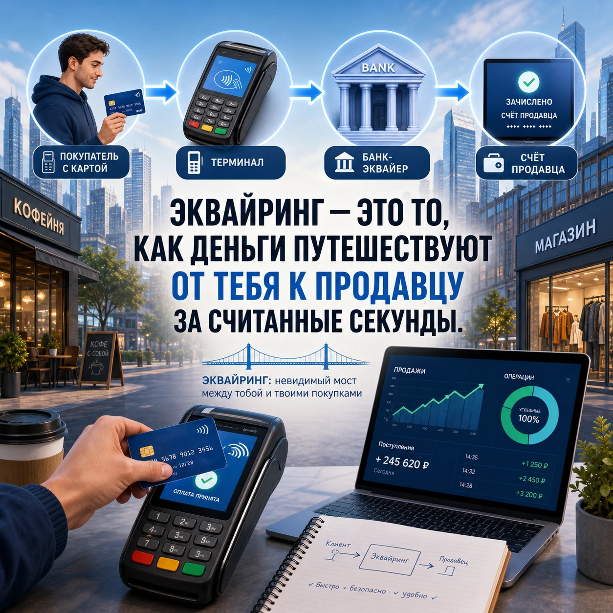 #эквайринг #банки #безналичнаяоплата #СБП #криптоэквайринг #блокчейн #инвестиции #трейдинг - изображение