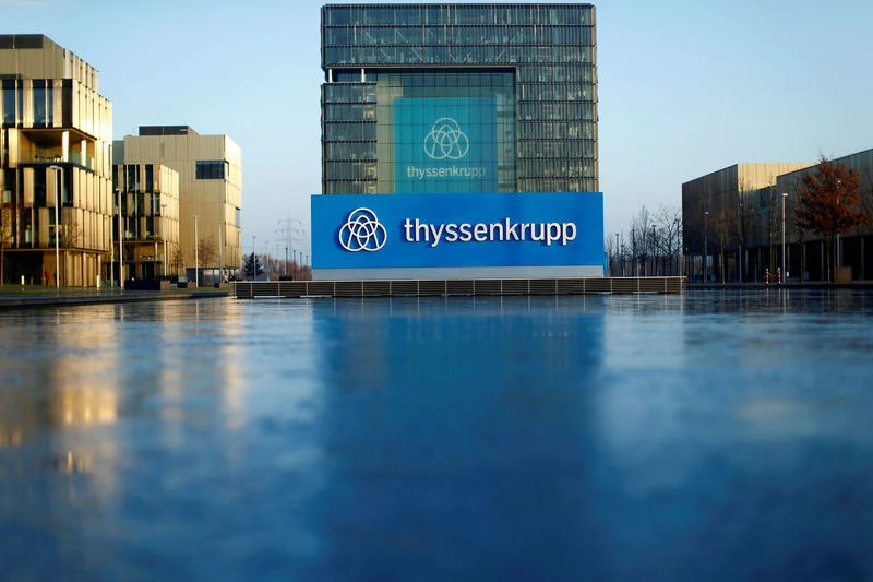Thyssenkrupp Steel Europe — один из крупнейших производителей стали в Европе. Для компании порт Роттердам — - изображение