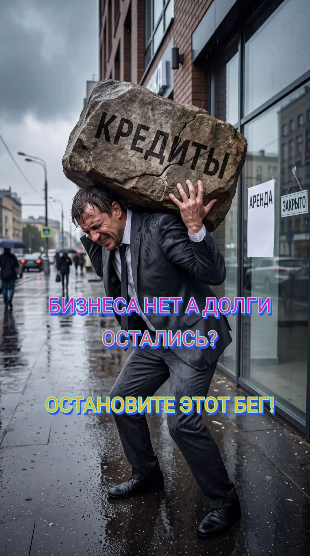 Бизнес «в минус», долги «в плюс»? Хватит кормить банки! 🛑 Запустили проект, взяли кредиты на развитие, но - изображение