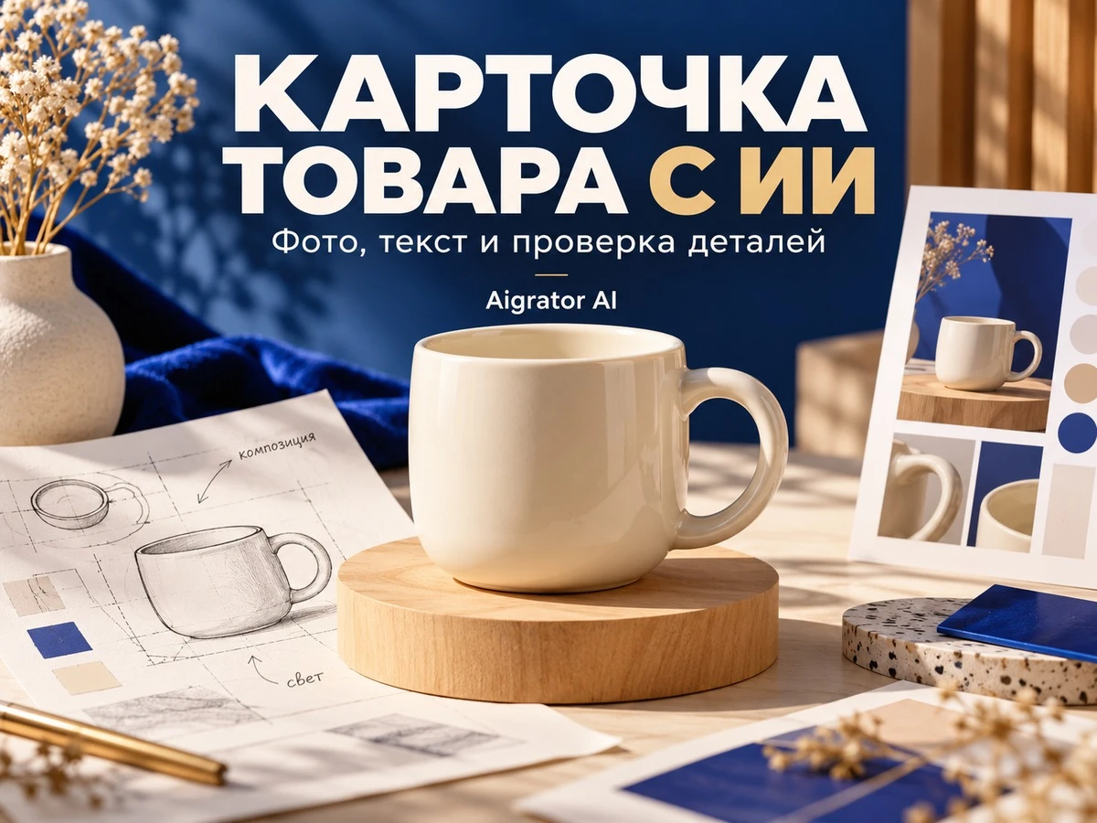 Красивая карточка бесполезна, если чашка на ней получила другую ручку, куртка потеряла карман, а ткань стала не - изображение