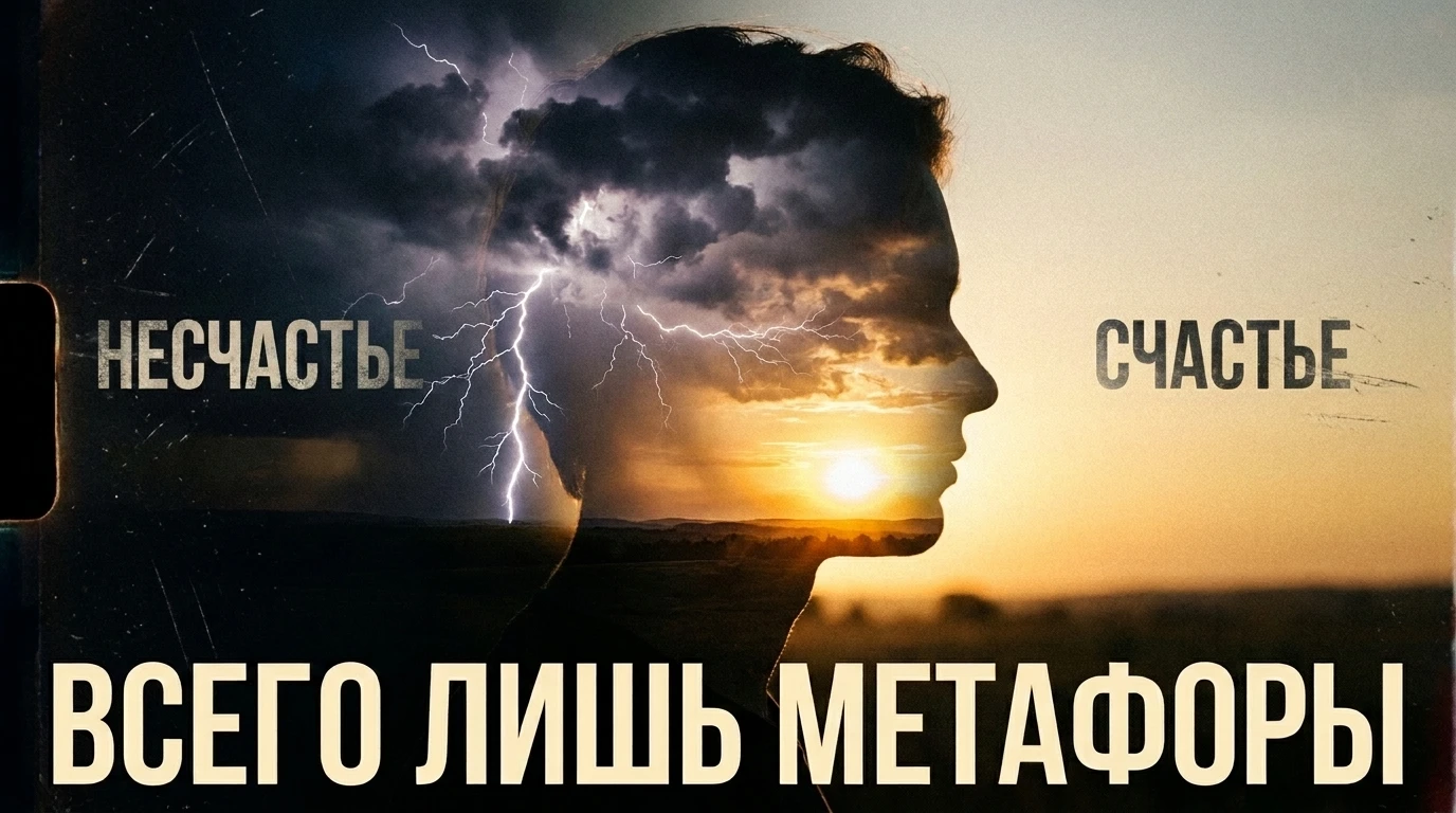 Мы привыкли думать о жизни как о шахматной доске, где белые клетки — это счастье, а черные — несчастье. Нам - изображение