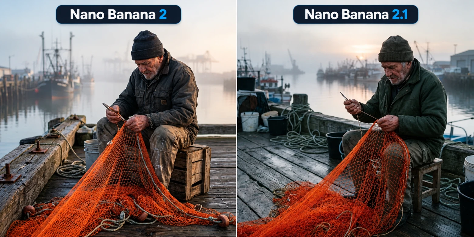 Nano Banana 2 работает под техническим именем gemini-3.1-flash‑image. Новая 2.1 — gemini‑nano‑banana-2.1, модель - изображение