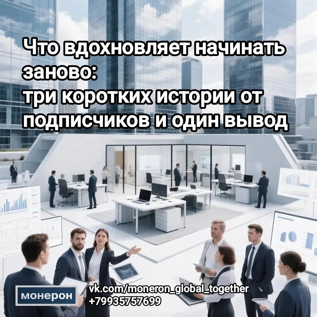 А что вас вдохновляет начать заново? 🤔 Мы собрали 3 реальные истории от подписчиков о том, как они нашли в себе - изображение