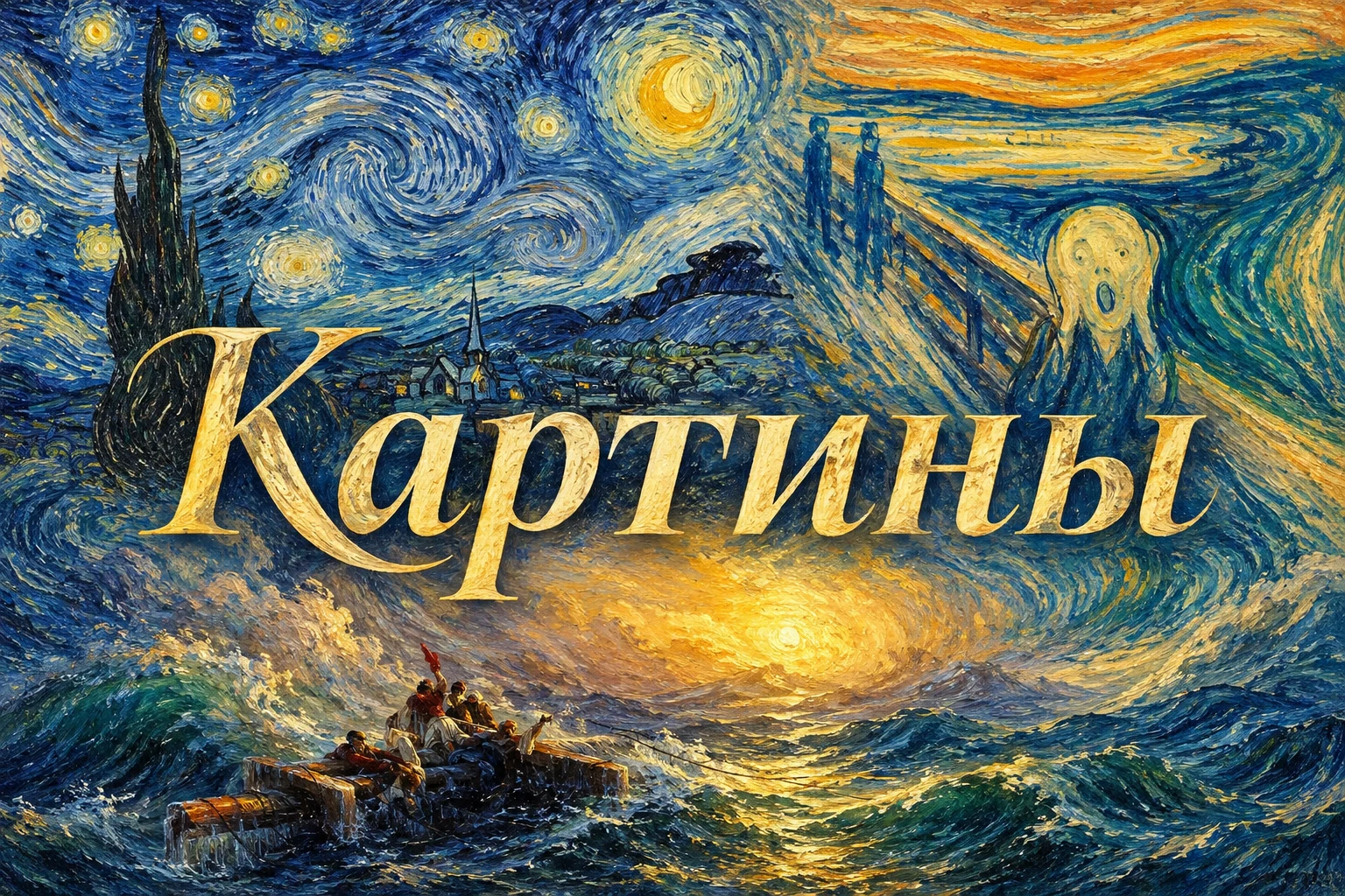 У книг и картин есть нечто общее — показывают и рассказывают, оставляя в голове образы. Когда человек слышит - изображение