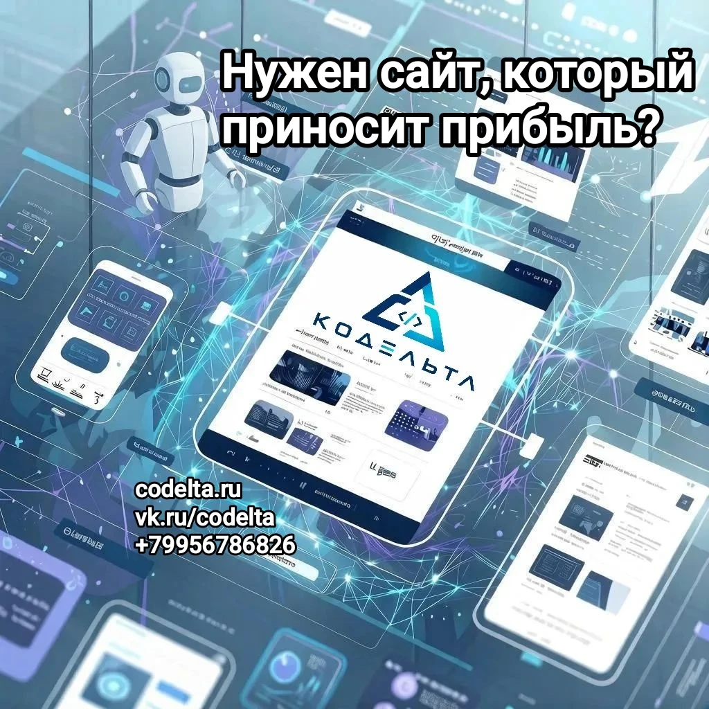 Нужен сайт, который приносит прибыль? Представьте себе ресурс, который работает круглосуточно, привлекая - изображение