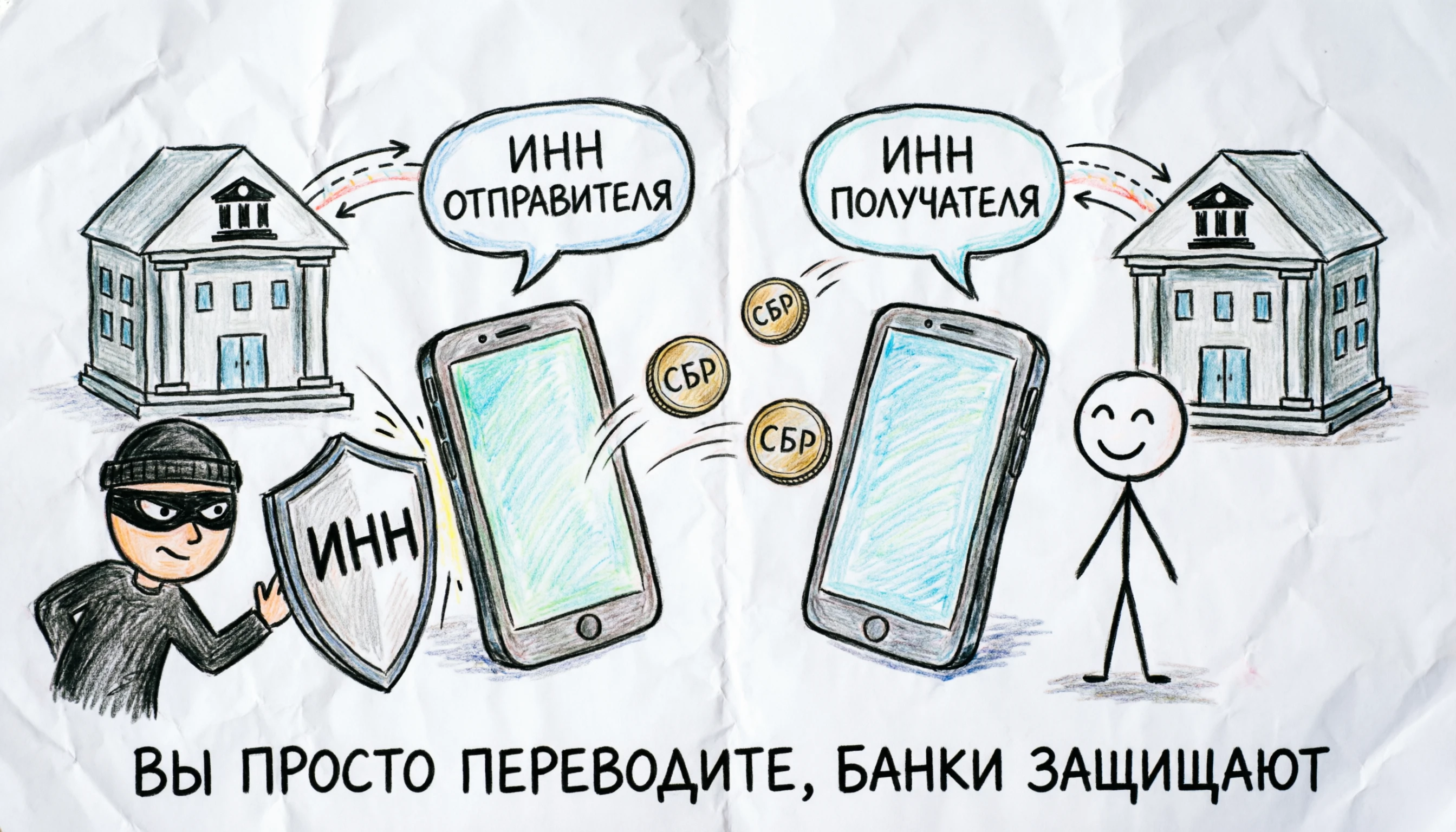 👋 С 1 июля 2026 года вступает в силу новое правило для переводов через Систему быстрых платежей (СБП). Банки - изображение