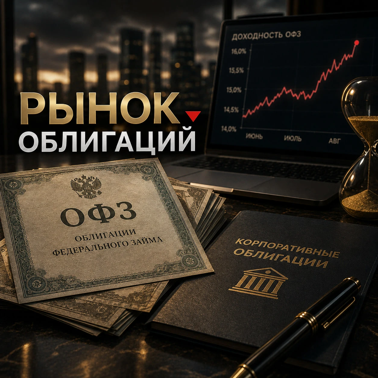 Распродажи на рынке акций перекинулись на долговой рынок. Участники, удерживавшие плечевые позиции, были - изображение