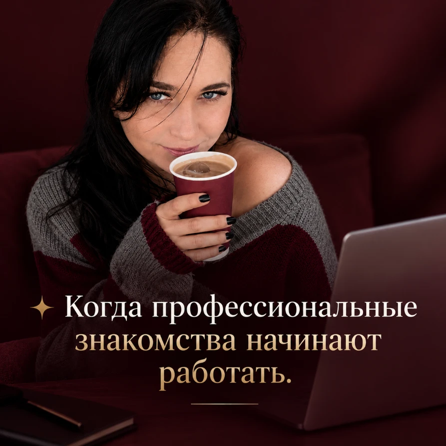 В какой-то момент я поняла, что профессиональные соцсети могут отнимать очень много времени и при этом почти - изображение