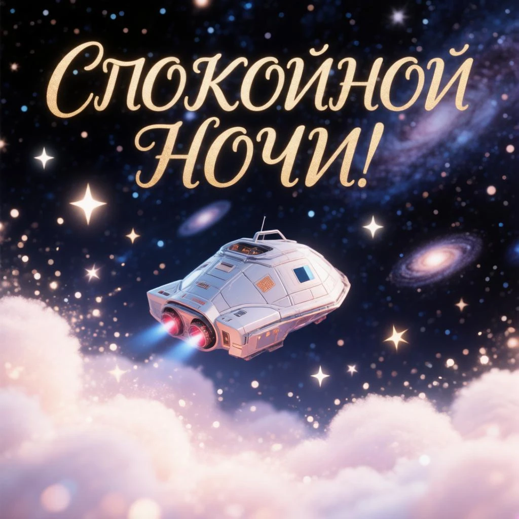 Город дремлет, затихая, Смолкли звуки за стеной. Спи, тревоги отпуская, Мир укроет тишиной. - изображение