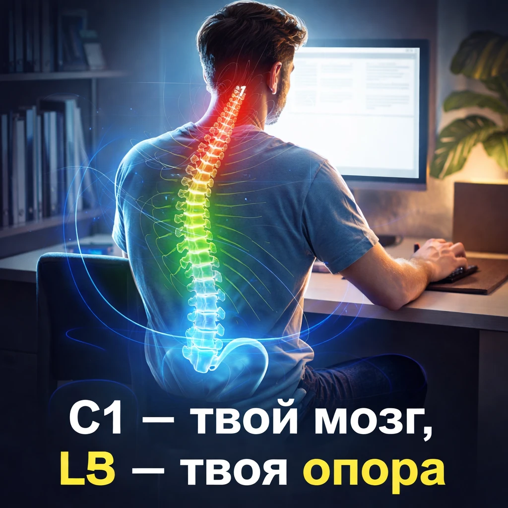 #доброеутро #осанка #позвоночник #здоровье #продуктивность #инвесторы #трейдеры #брокеры #микроперезагрузка - изображение