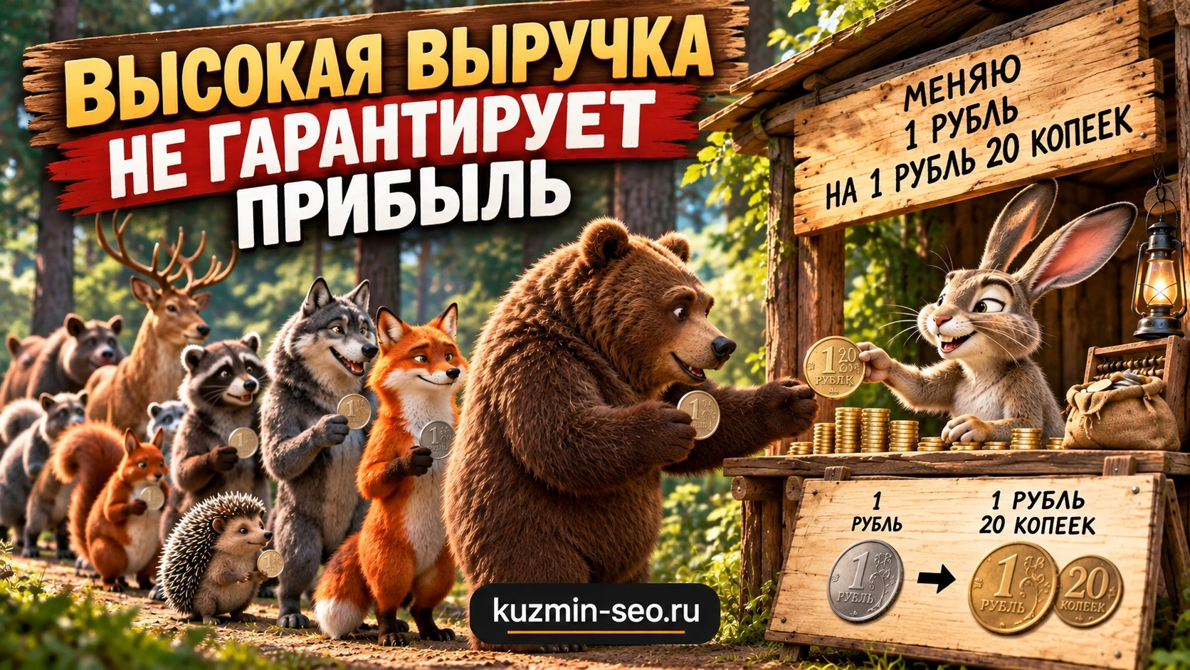 «Да нафиг мне эта рентабельность, ты посмотри зато какие обороты!» В анекдоте про зайца смешно. В бизнесе с - изображение