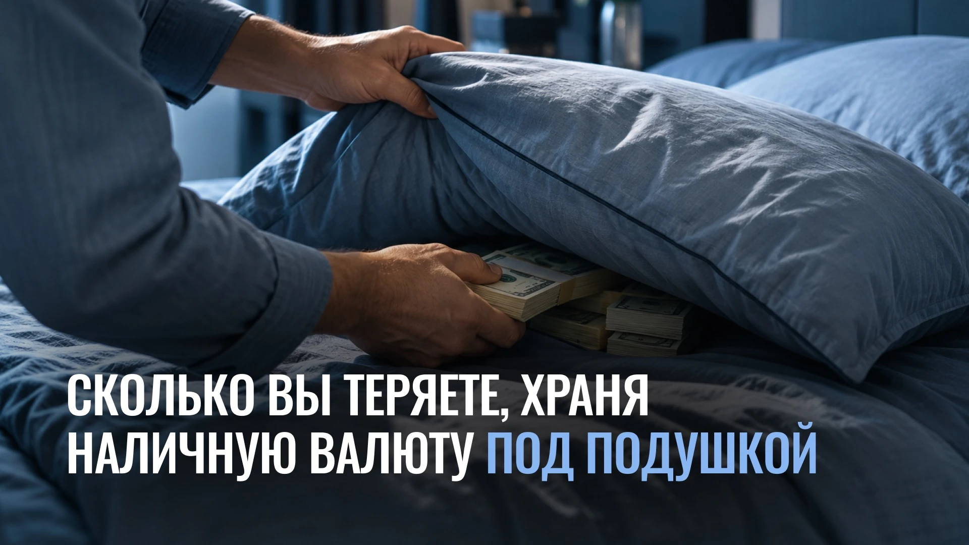 На консультации клиент вскользь упомянул, что часть сбережений хранит в наличной валюте. Дома. В нынешней - изображение