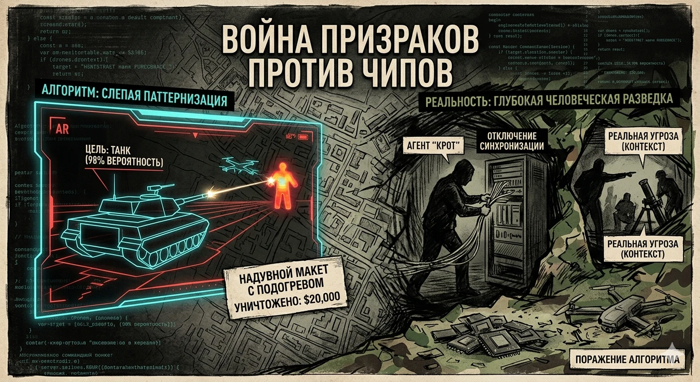 Военно-технический дискурс сегодня окончательно сжался до одной технократической мантры: *«Побеждает не - изображение