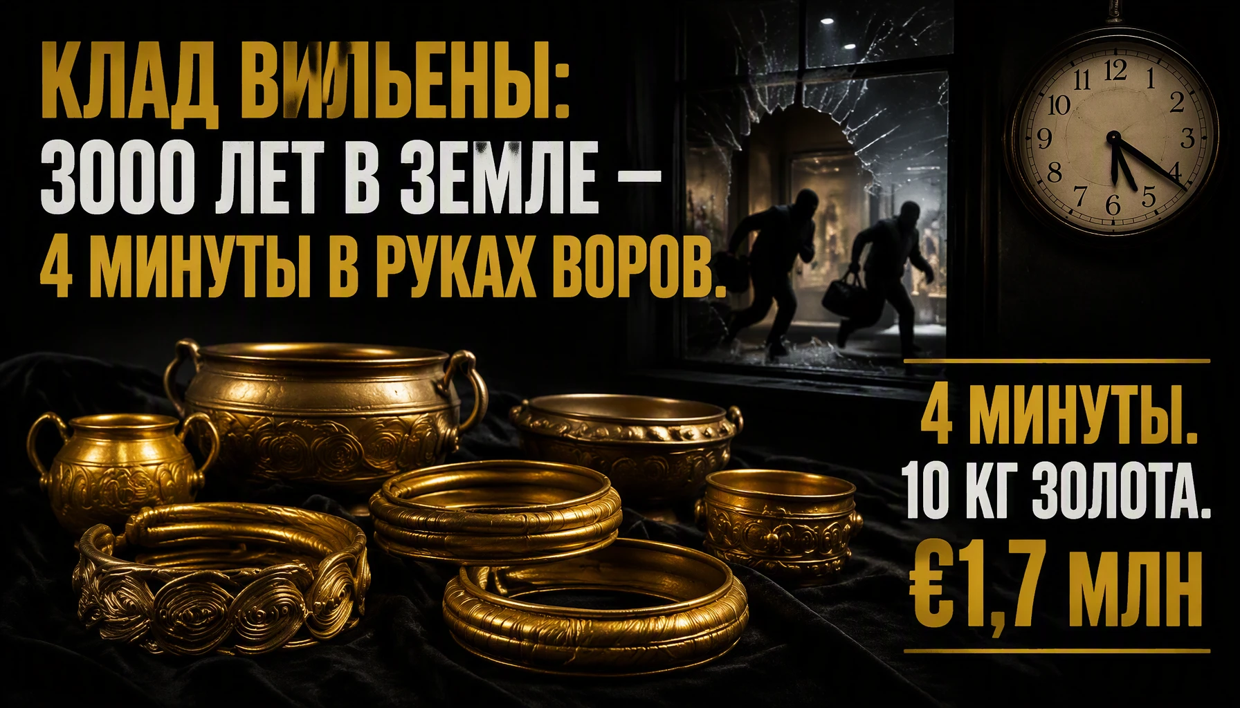 #кладВильены #золото #бронзовыйвек #ограблениемузея #метеоритноежелезо #инвестициивзолото #археология #Испания - изображение