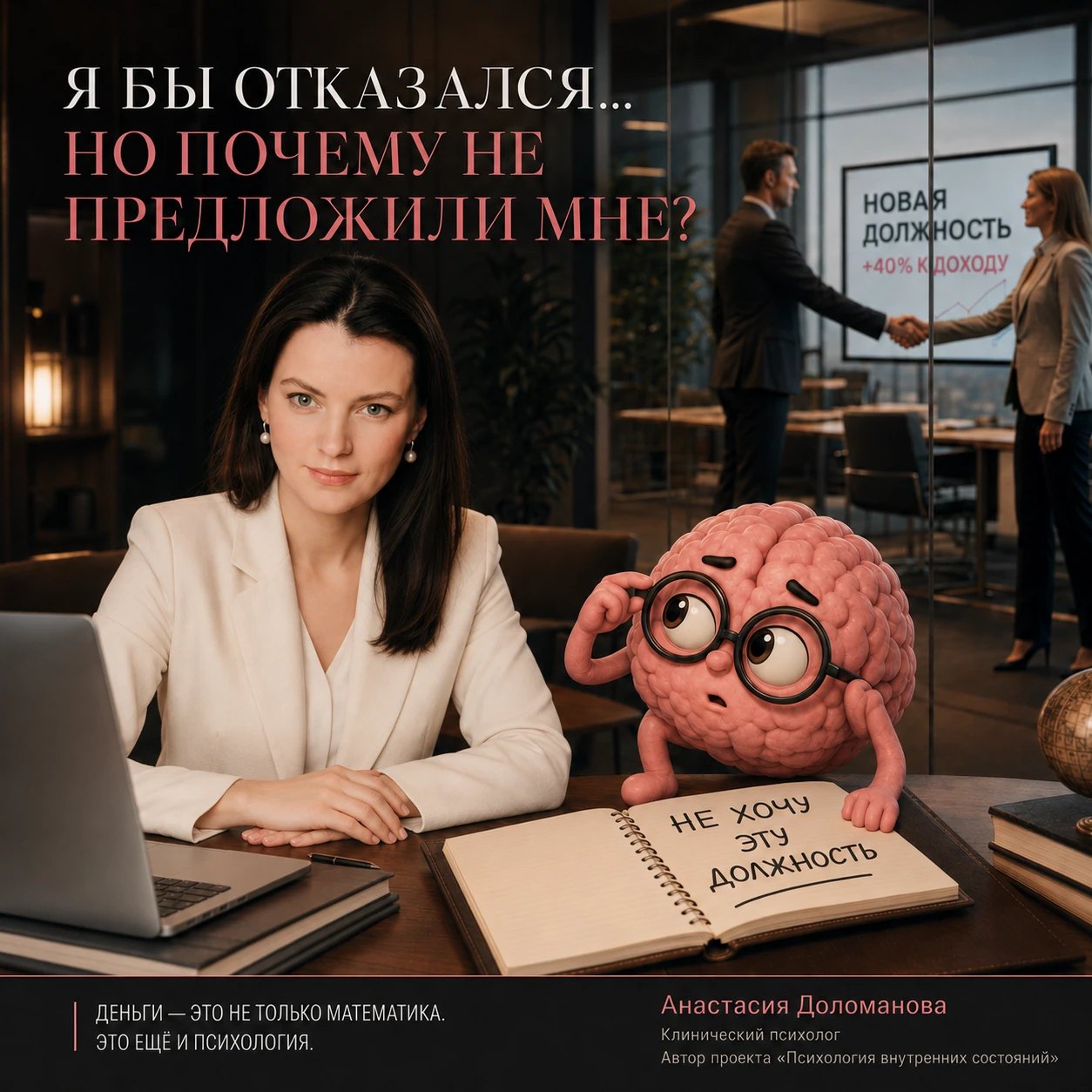 Представьте. В компании открывается новая должность. Зарплата выше, ответственности тоже больше. Вы давно - изображение