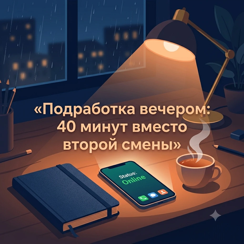 Главный вопрос, который задаёт себе каждый, кто ищет дополнительный доход: «А где взять время?» После 8 часов в - изображение