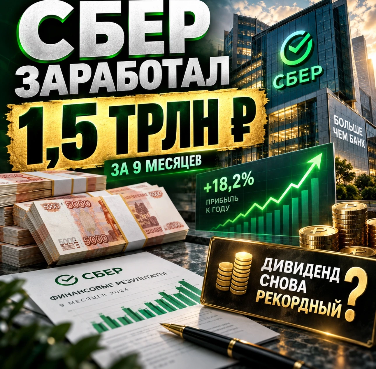 Пока рынок спорит о ставке, инфляции и переговорах, Сбер продолжает делать то, что любит больше всего рынок: - изображение